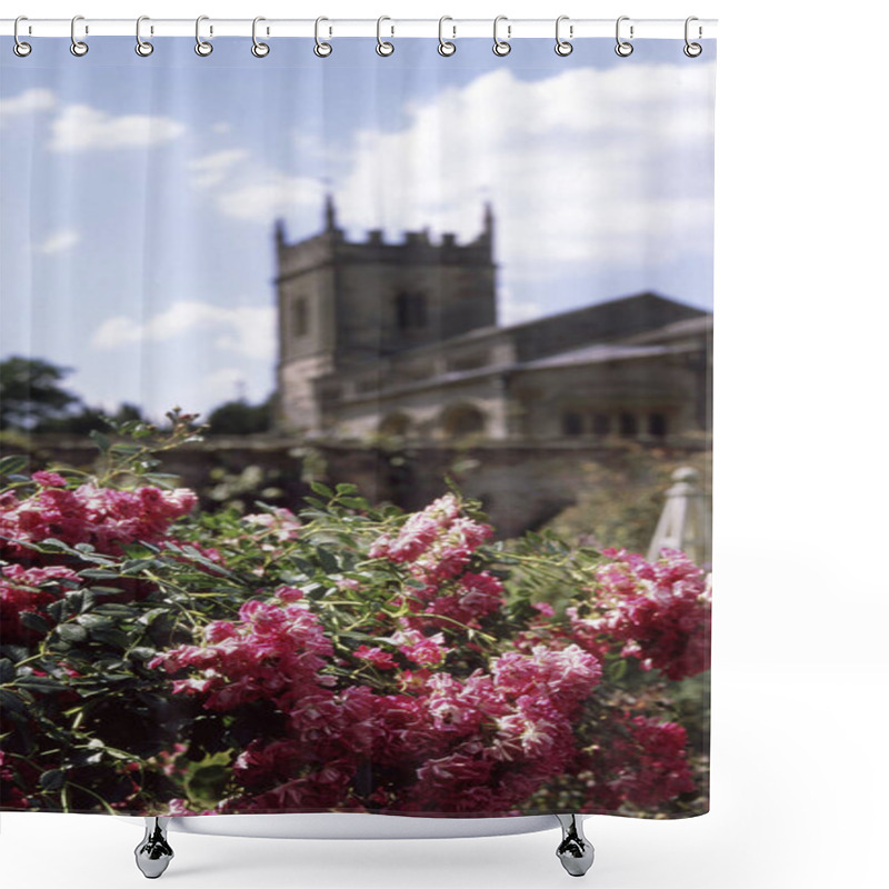 Personality  Gardens Of English Stately Home Uk Shower Curtains