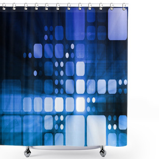 Personality  Medical Technology Shower Curtains