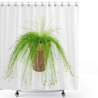 Personality  Fiber Optic Grass, Live Wire Shower Curtains