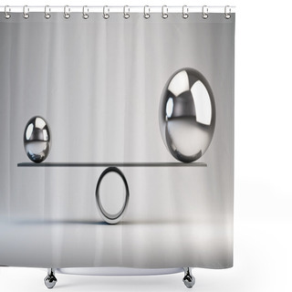 Personality  Balance Shower Curtains