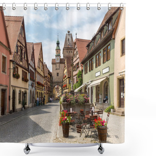 Personality  Rothenburg Ob Der Tauber In Germany Shower Curtains