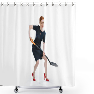 Personality  Shovel Shower Curtains