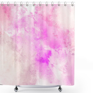 Personality  Abstract Watercolor Painting Background. Shower Curtains