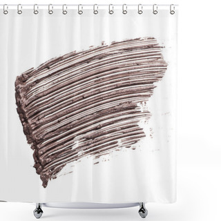 Personality  Smear Paint Of Mascara Shower Curtains