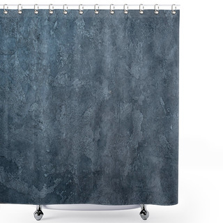 Personality  Top View Of Aged Concrete Wall For Background Shower Curtains