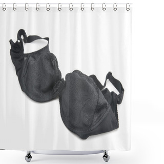 Personality  Black Brassiere Shower Curtains