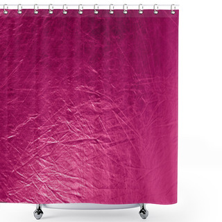 Personality  Metallic Bright Pink Background Shower Curtains