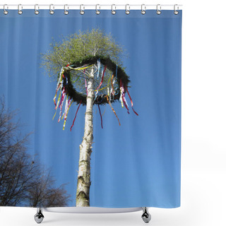 Personality  May Tree Shower Curtains