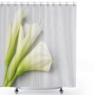 Personality  Elegant Spring Flower, Calla Lily Shower Curtains