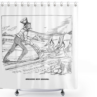 Personality   Spanish-American War. Old And Retro Image Shower Curtains