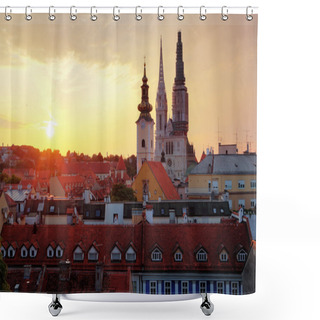 Personality  Zagreb Shower Curtains