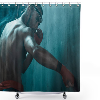 Personality  Muay Thai Athlete Shower Curtains