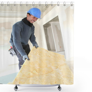Personality  Craftsman Insulating Shower Curtains