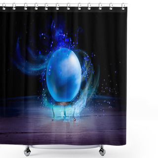 Personality  Fortune Teller's Crystal Ball Shower Curtains