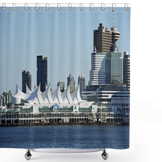 Personality  Vancouver Cityscape Shower Curtains