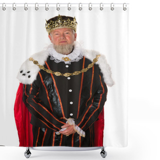 Personality  Isolated King Shower Curtains
