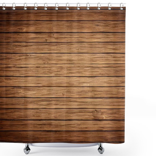 Personality  Brown Wooden Wall Texture Background Shower Curtains
