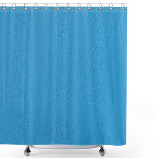 Personality  Surface Of Blue Rough Textured Light Wall Shower Curtains