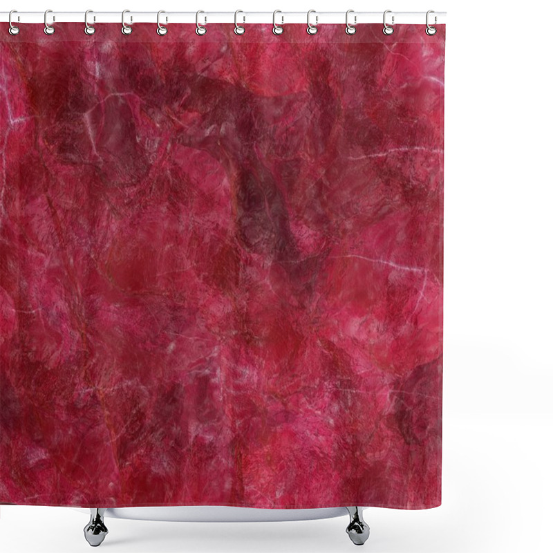 Personality  Ruby crystal shower curtains