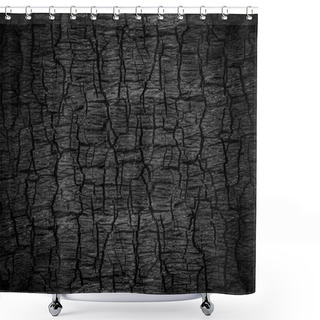 Personality  Surface Of Charcoal Shower Curtains