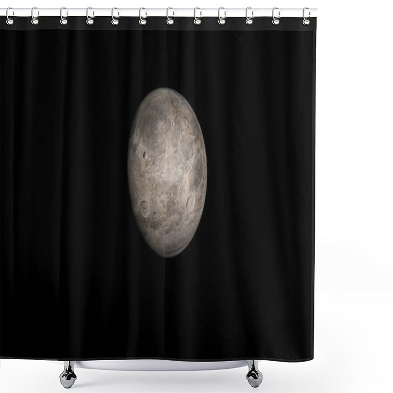 Personality  Eris. Second Dwarf Planet By Mean Diameter Of The Solar System, 3D Image, 3D Rendering Shower Curtains