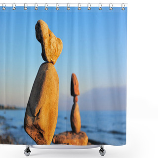 Personality  Zen Balance  Shower Curtains