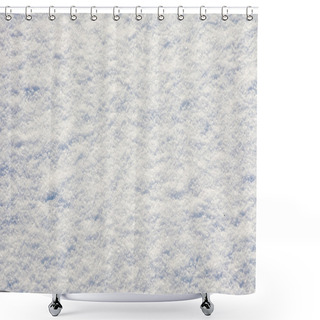 Personality  Fresh Snow Shower Curtains