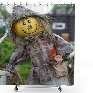 Personality  Funny Scarecrow Shower Curtains