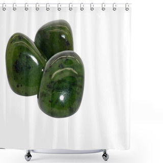 Personality  Jade Shower Curtains