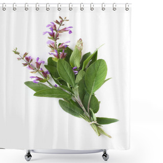 Personality  Flowering Sage Shower Curtains