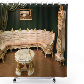 Personality  Antique Interior Shower Curtains