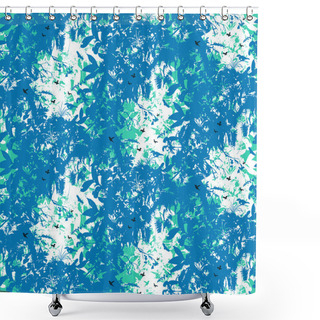 Personality  Seamless Tropical Vector Pattern Shower Curtains