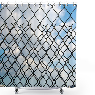 Personality  Wire Mesh Shower Curtains