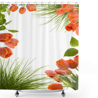 Personality  Frame Shower Curtains