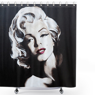 Personality  Marilyn Monroe Shower Curtains