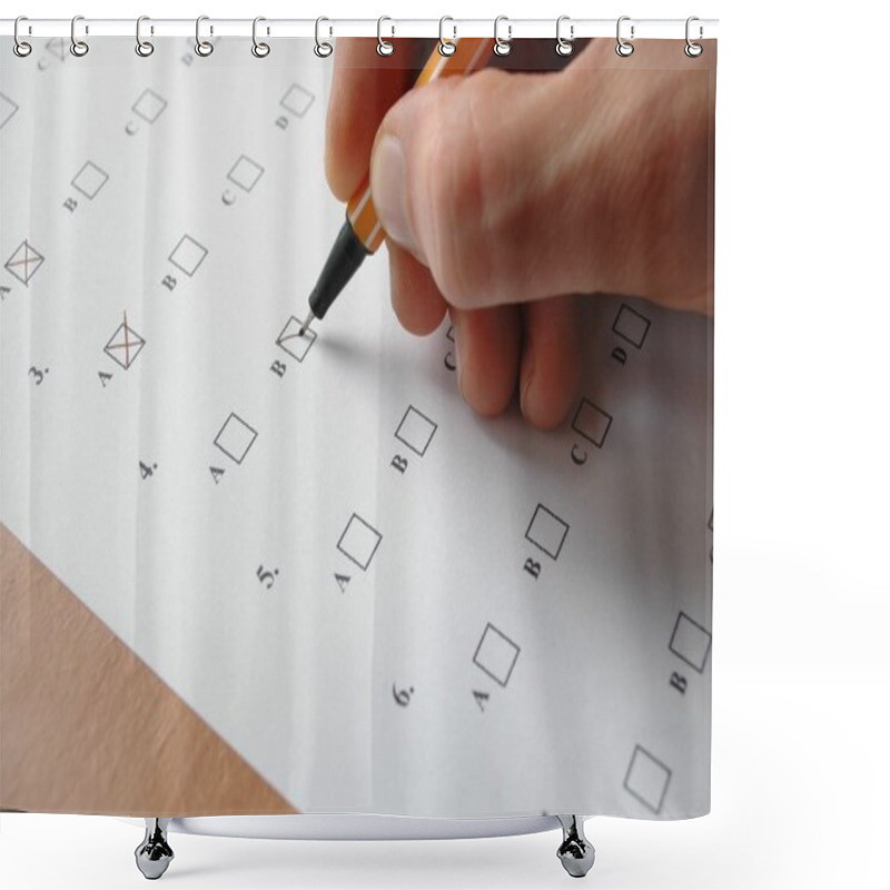Personality  Test Shower Curtains