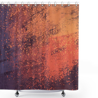 Personality  Grunge Background With Space For Text Shower Curtains