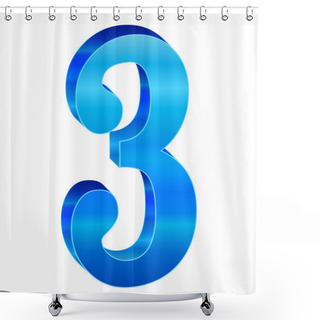 Personality  Number 3 Shower Curtains