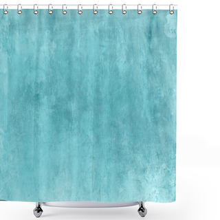 Personality  Blue Grungy Background Or Texture  Shower Curtains