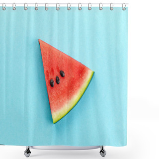 Personality  Piece Of Watermelon Shower Curtains