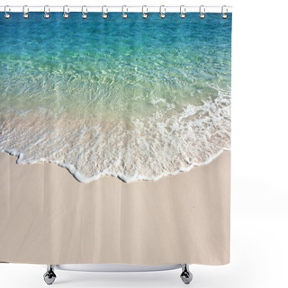 Personality  Wave Of The Sea Shower Curtains