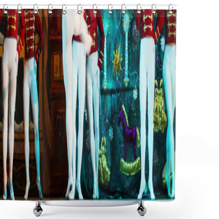 Personality  Expressive Ballet Photo Shower Curtains