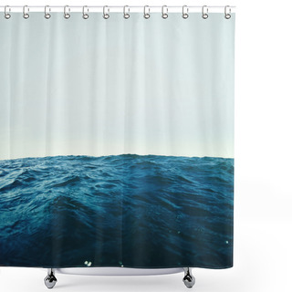 Personality  Waves In Ocean Shower Curtains