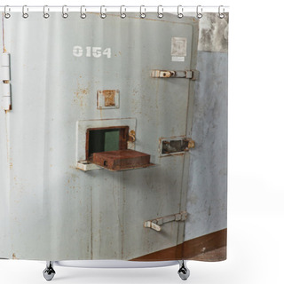 Personality  Old Prison Door Shower Curtains