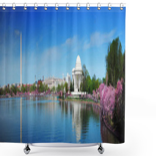 Personality  Washington DC Shower Curtains