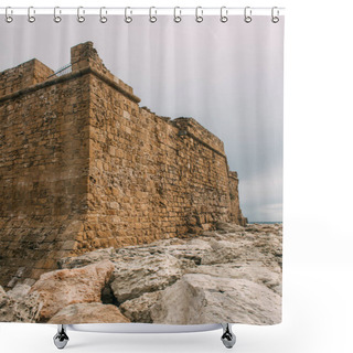 Personality  Ancient And Historical Castle Of Paphos In Cyprus Shower Curtains