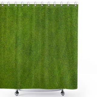 Personality  Green Grass Texture Shower Curtains
