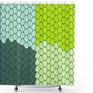 Personality  Abstract Vector Background. Vector Illustration. Shower Curtains
