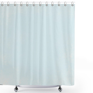 Personality  Pale Blue Background Shower Curtains