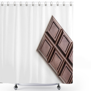 Personality  Bitter Chocolate Bar Shower Curtains